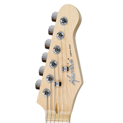 Mantic MST100-HBK Aksesuarlı ve Amfili Siyah Elektro Gitar Paketi